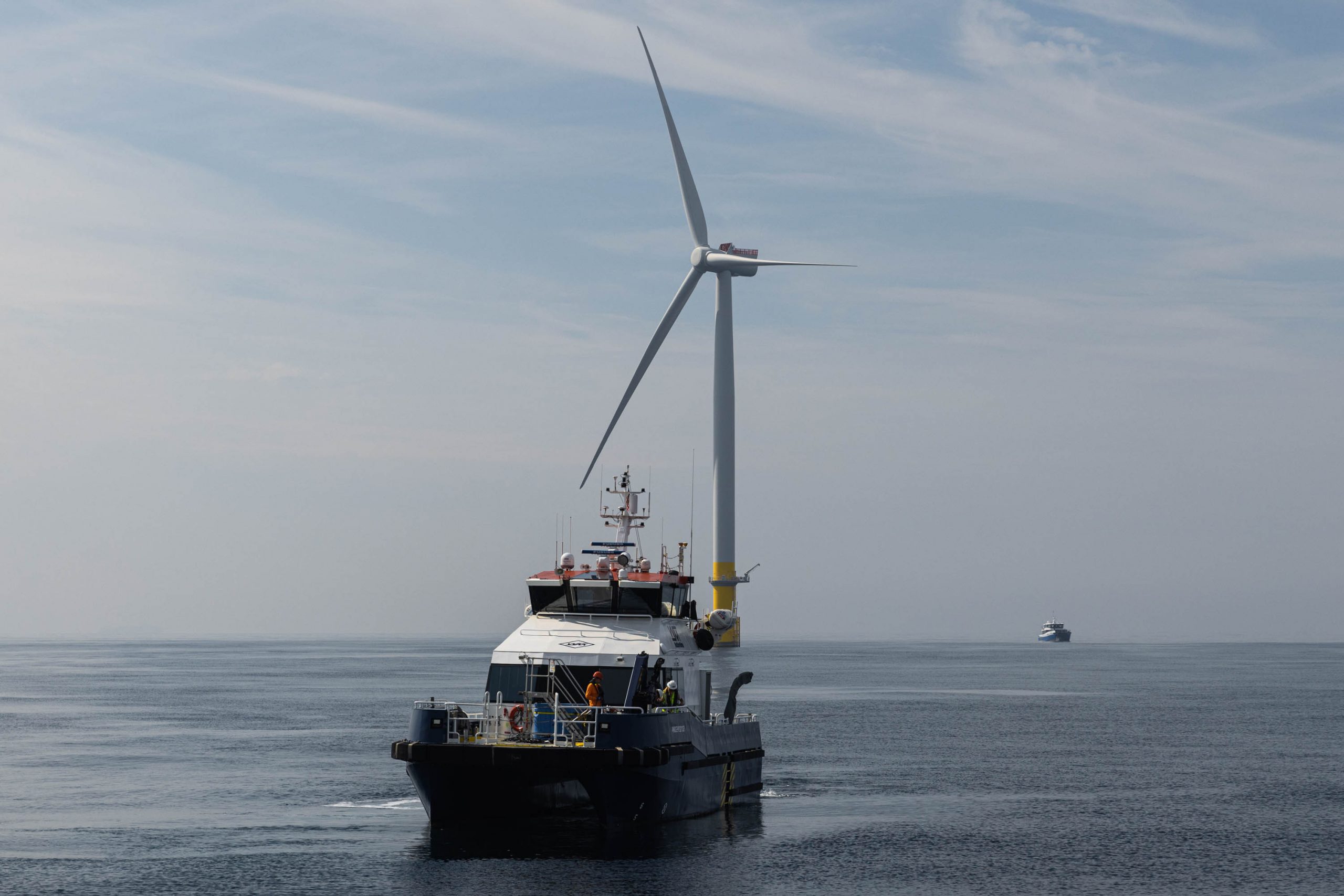 Dominion Energy Coastal Virginia Offshore Wind (VOW) Commercial project is a proposed 2.6-gigawatt wind farm, located 27 miles off the coast of Virginia Beach, that will include 176 turbines standing slightly more than. 800 feet tall. Once Complete in 2026, it will be the largest project of its kind in the United States and power up to 660,000 homes, Wednesday, August 24, 2022