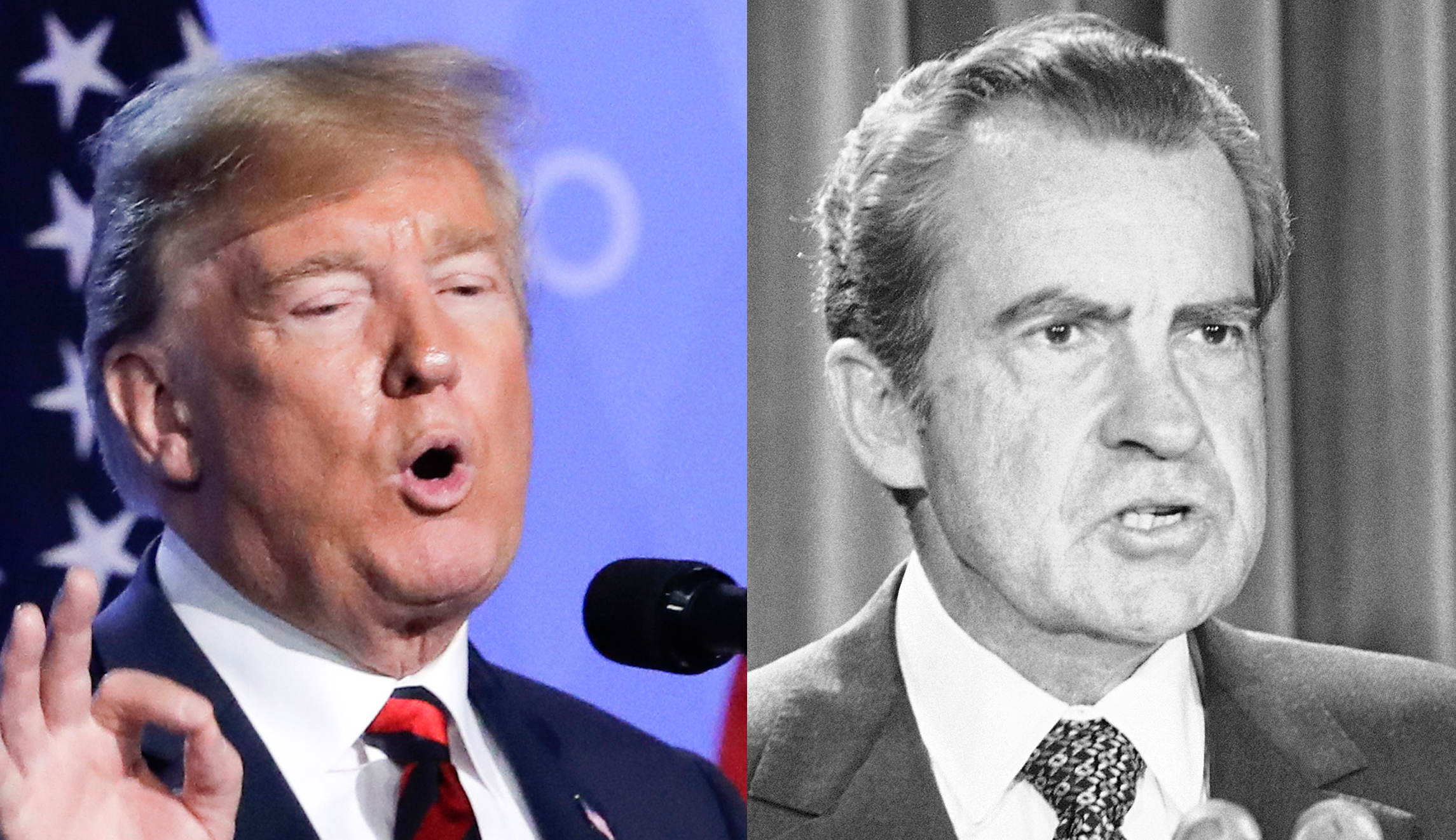 Trump on comparisons to Nixon: ‘He left. I don’t leave’