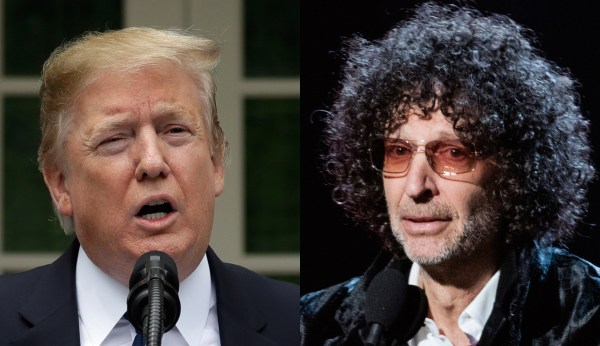 Trump would destroy Howard Stern in a presidential election faceoff
