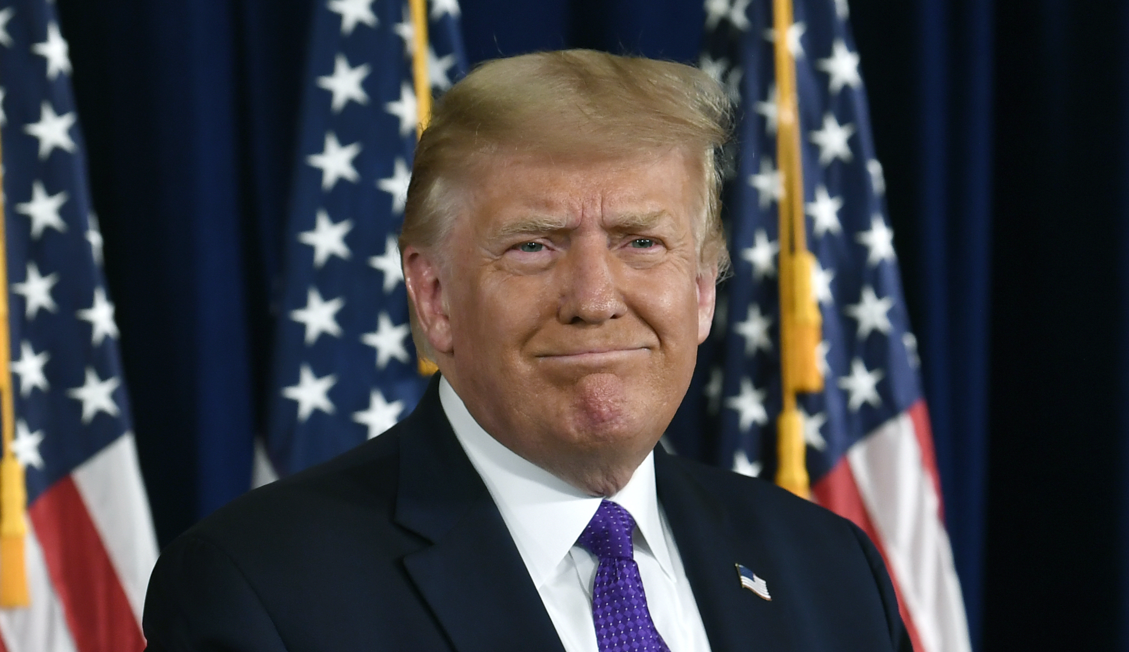 Trump nearly tied with Biden in 15-state battleground poll