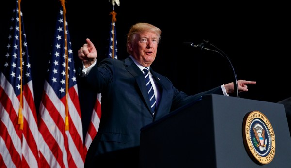 Trump takes control
