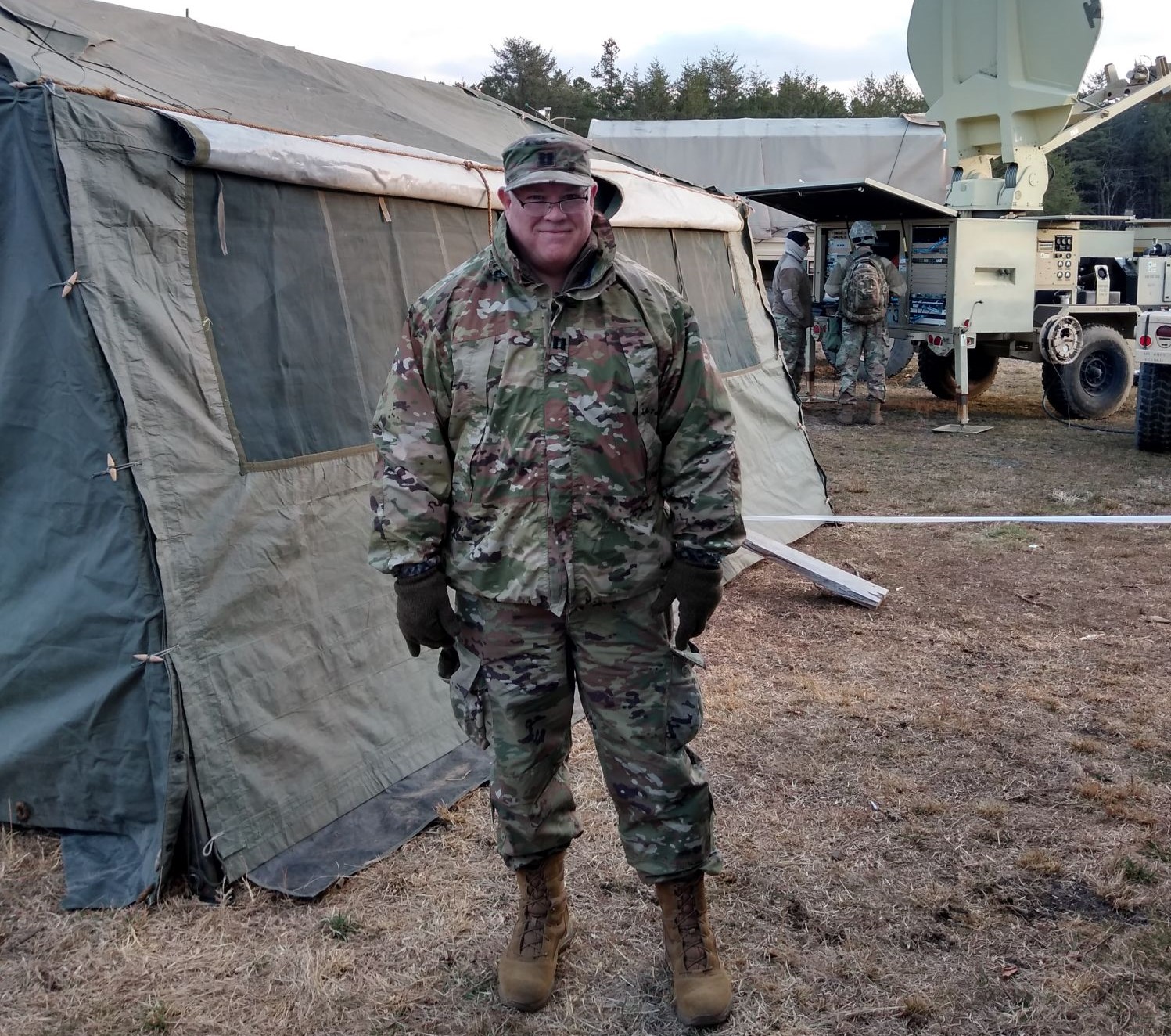 Capt. Douglas Linn Hickok, 57, a member of the New Jersey National Guard Medical Unit, became the first service member to die of COVID-19 on Saturday.