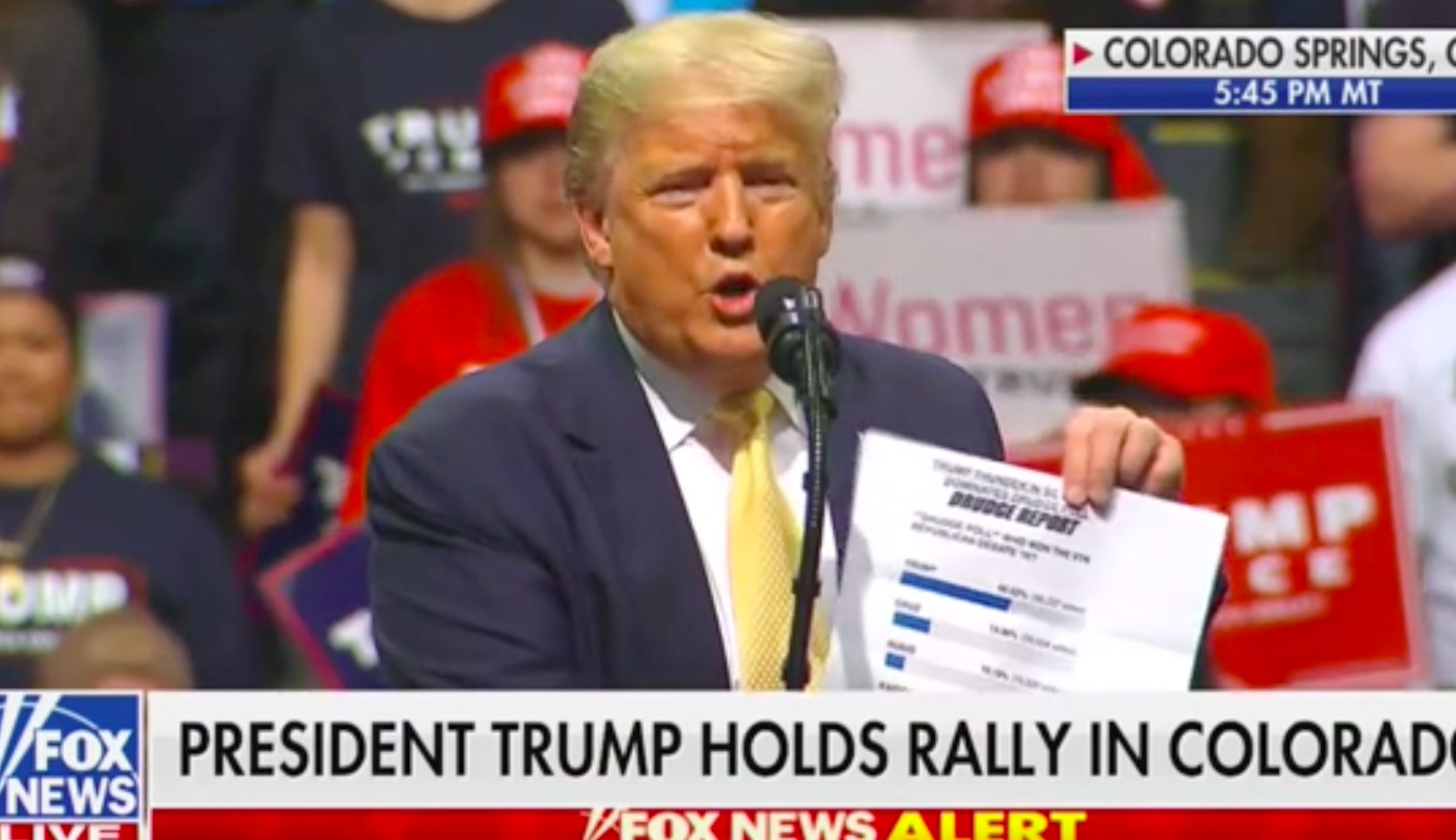 Trump: Drudge is ‘starting to treat me good again’