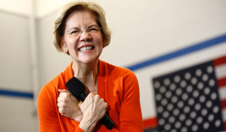Elizabeth Warren’s nauseating fake victim script