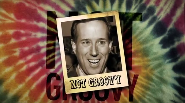 New Ron Paul ad: Santorum is ‘not groovy’