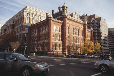 There Franklin School on 13th and K Street in Washington.-Andrew Harnik/Examiner File