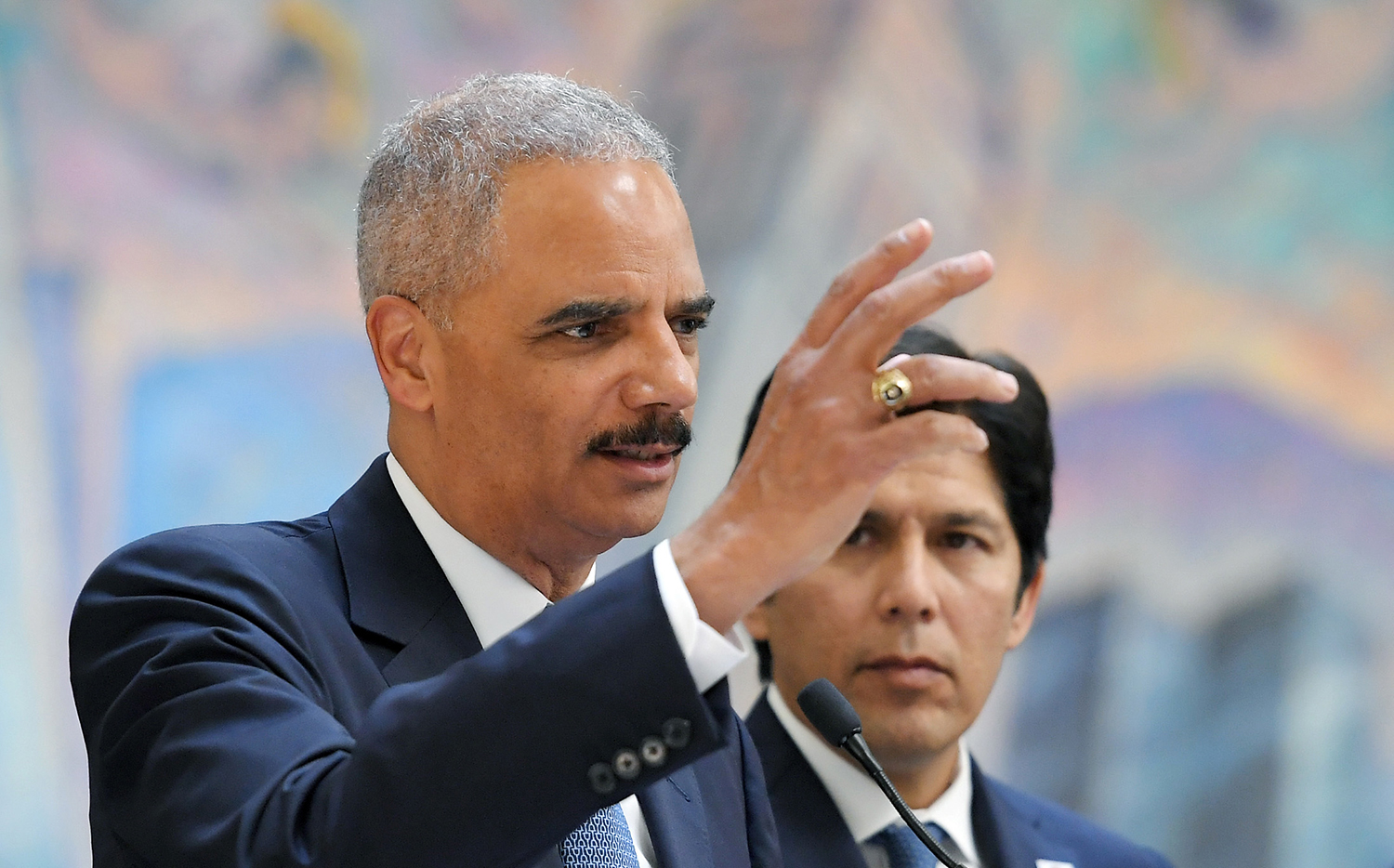 Eric Holder blasts Senate Republican healthcare bill