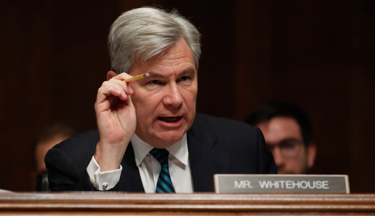 Sen. Sheldon Whitehouse admits Democrats are trying to intimidate Supreme Court justices
