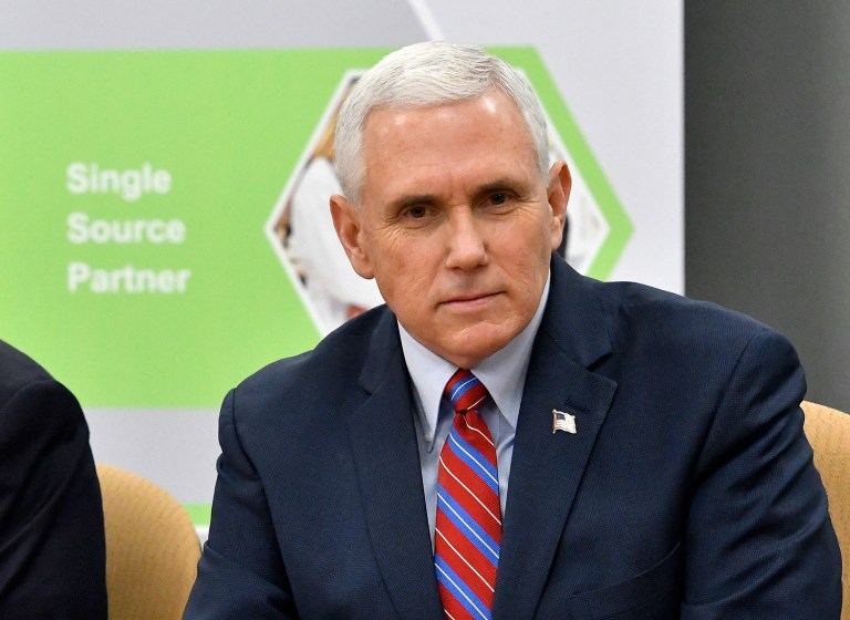 Vice President Mike Pence wouldn't commit to any changes to the bill, but lawmakers said they were confident that their concerns about the bill were being heard. (AP Photo/Timothy D. Easley)