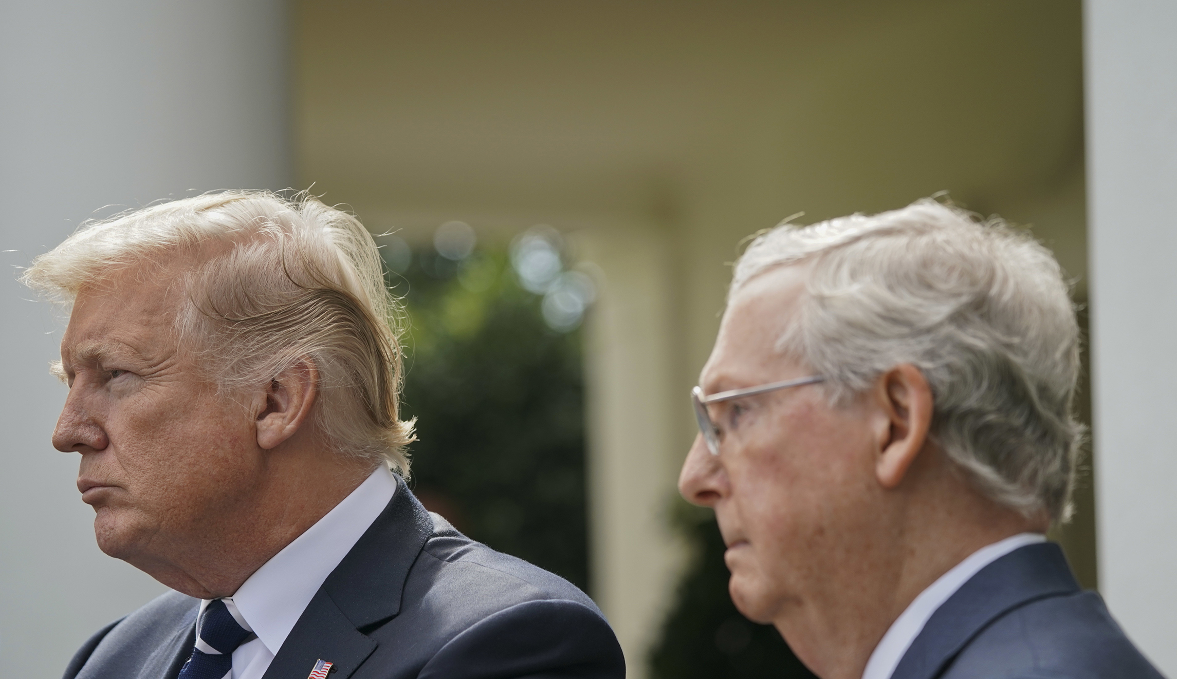 Mitch McConnell deflects Trump criticism, says the president should ‘give himself a little more credit’