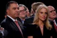 Shock: Steve Bannon has supporters and admirers