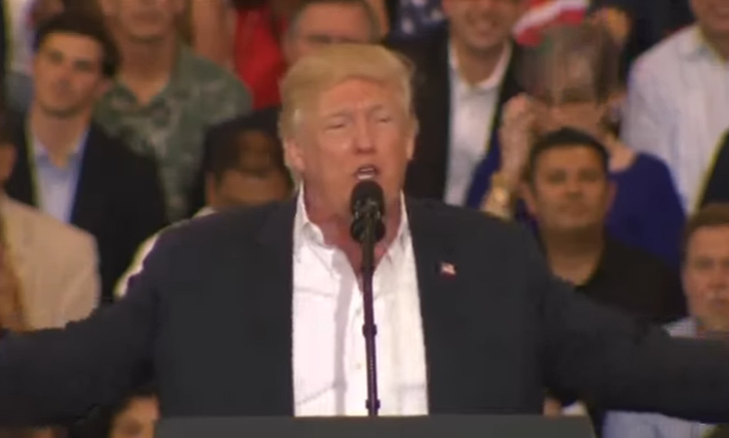 Trump continues feud with press at rally: ‘Dishonest’ media is ‘part of the corrupt system’