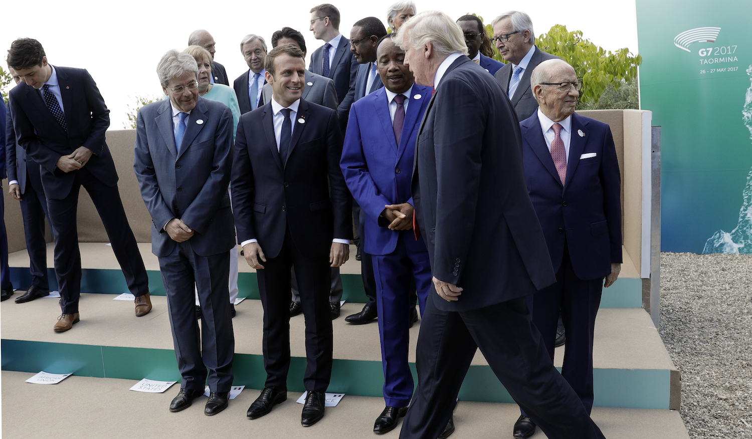 Trump declines to join counterparts in G7 pledge to uphold Paris climate deal