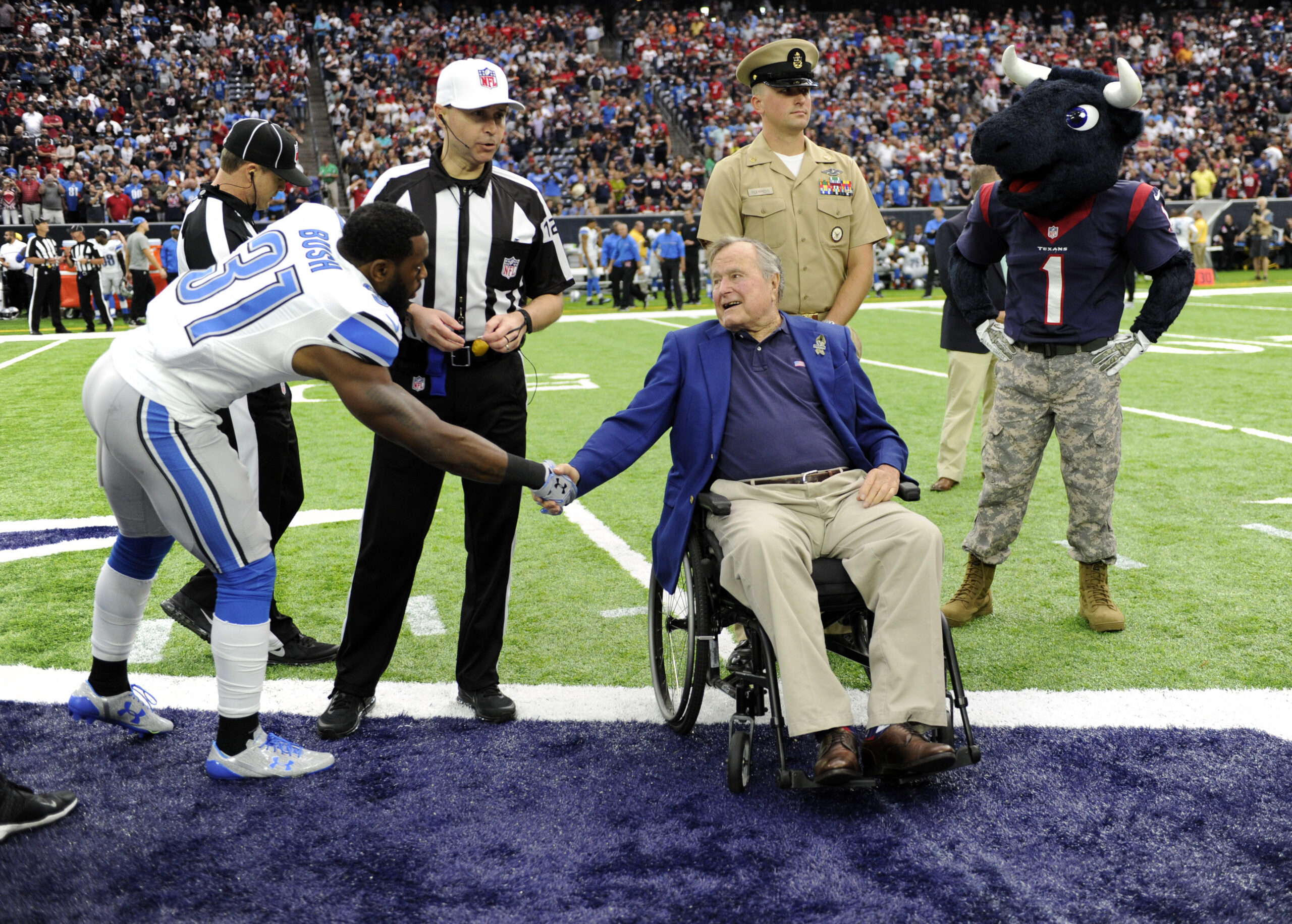 George H.W. Bush sang his way to wellness