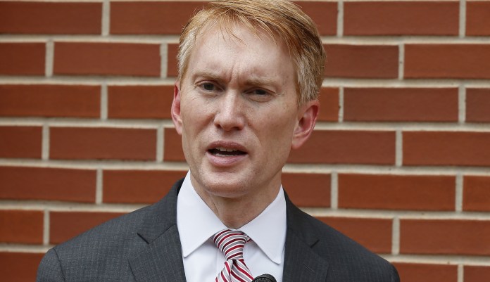 "We need to continue to apply real pressure to the Russians to say, 'You did this, so here's the consequences of that,'" said Sen. James Lankford, R-Okla. (AP Photo/Sue Ogrocki)