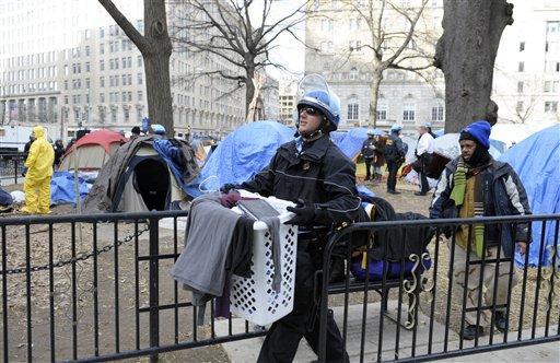 Park Police take action at Occupy DC