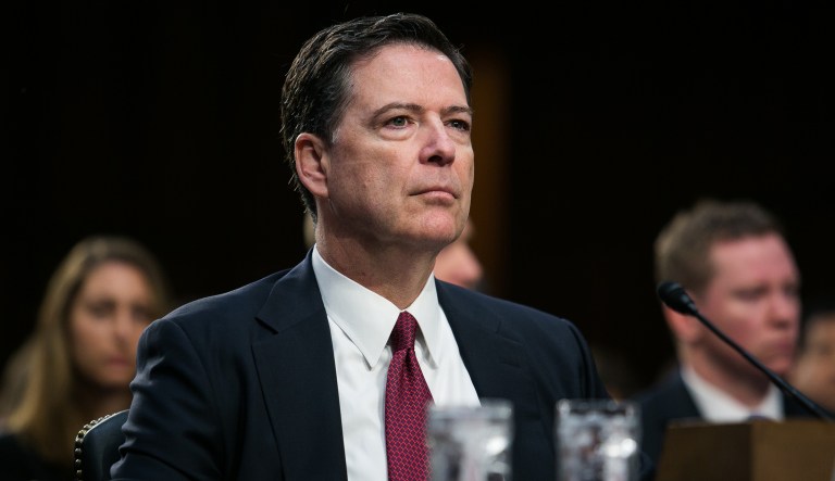 Former FBI Director James Comey started to draft a statement exonerating Hillary Clinton in the bureau's investigation into her use of a private email server before the FBI interviewed her or her key witnesses. (Graeme Jennings/Washington Examiner)