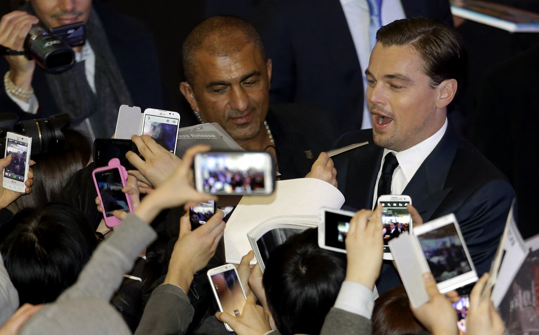 DiCaprio says on-screen violence doesn’t deter him