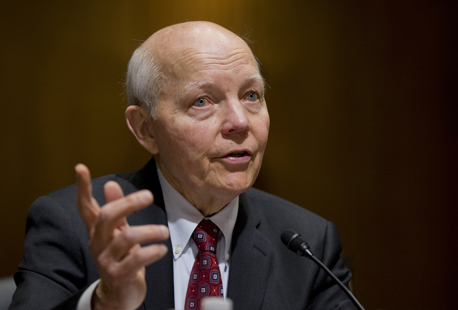 Why is Trump afraid of draining the swamp at the IRS and firing John Koskinen?