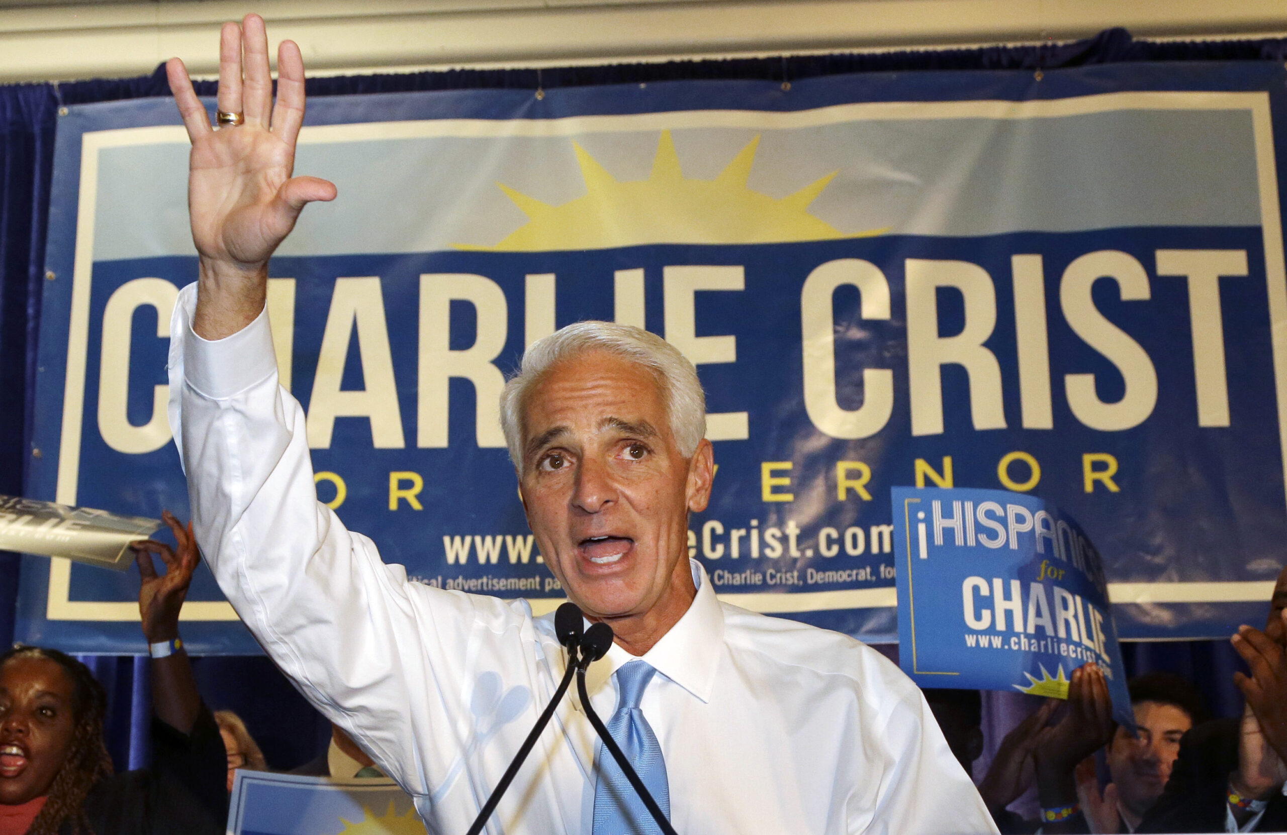 Charlie Crist wins Florida primary to face Gov. Rick Scott
