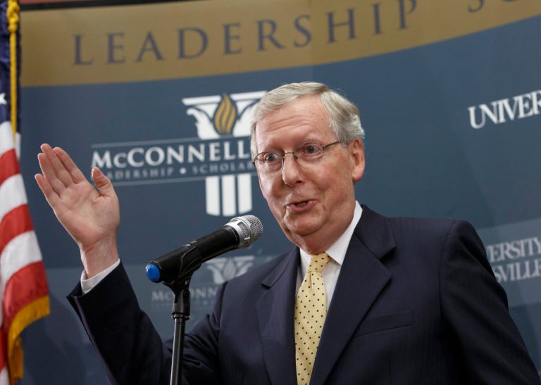 Soon-to-be Senate Majority Leader Mitch McConnell listed passing the provisions, known as 