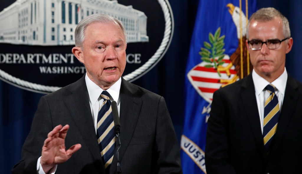 Jeff Sessions isn’t under investigation for perjury, his lawyer says
