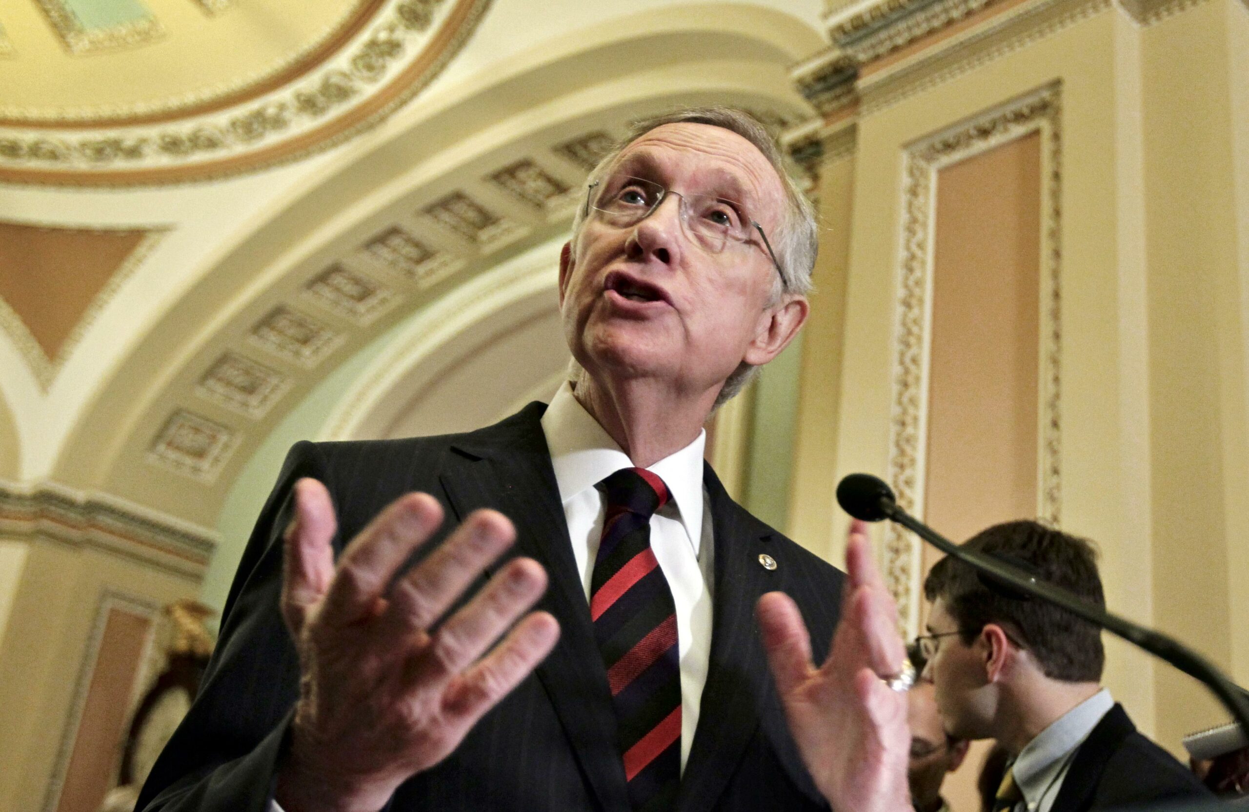 Reid hopes disaster bill will trip up GOP