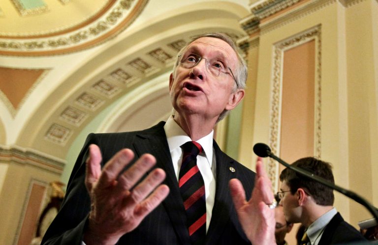 Reid hopes disaster bill will trip up GOP