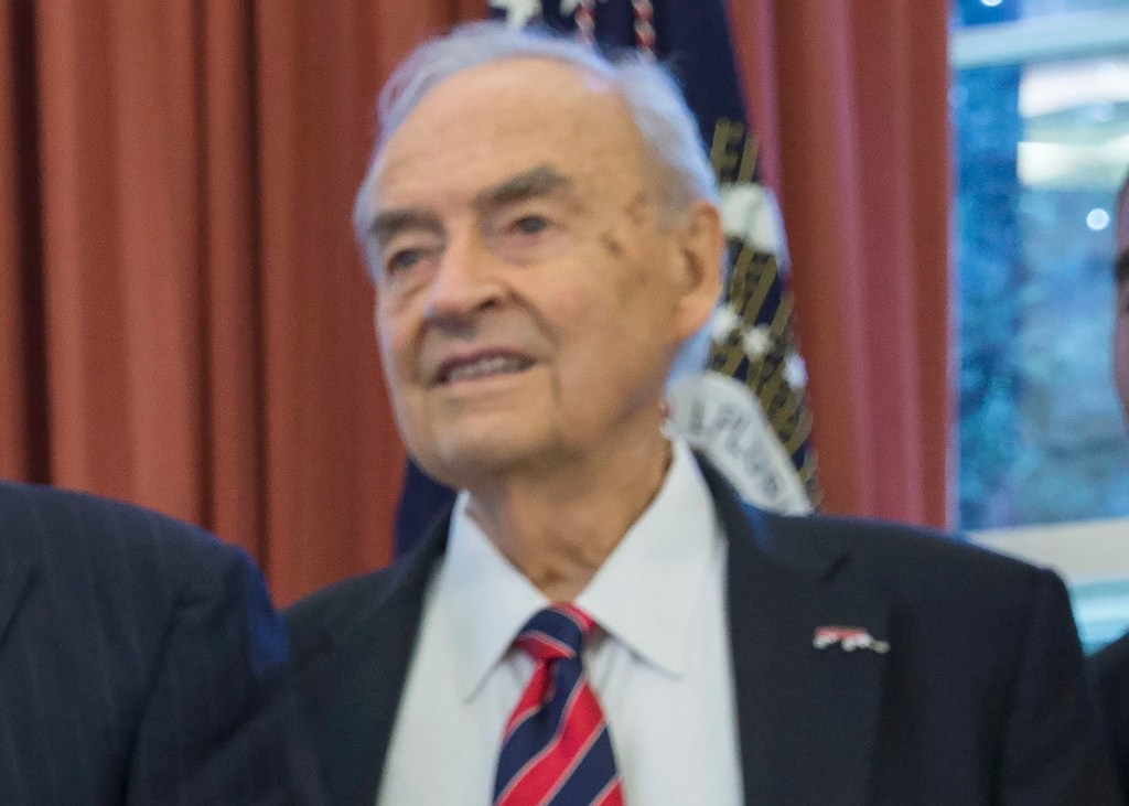 Former senator marrying a man at 90
