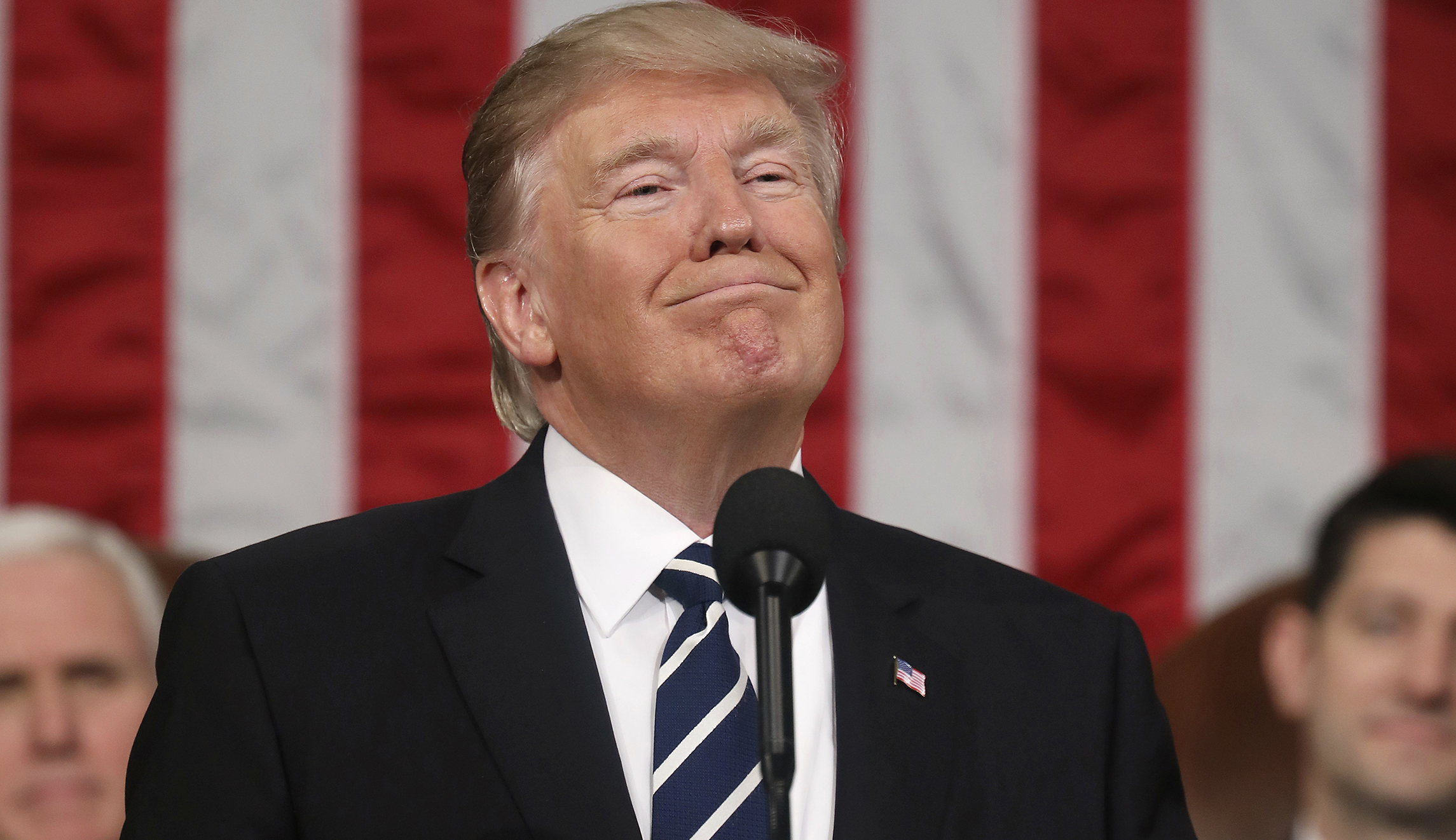 Americans want Trump to talk about healthcare, the economy and jobs during first State of the Union: Poll