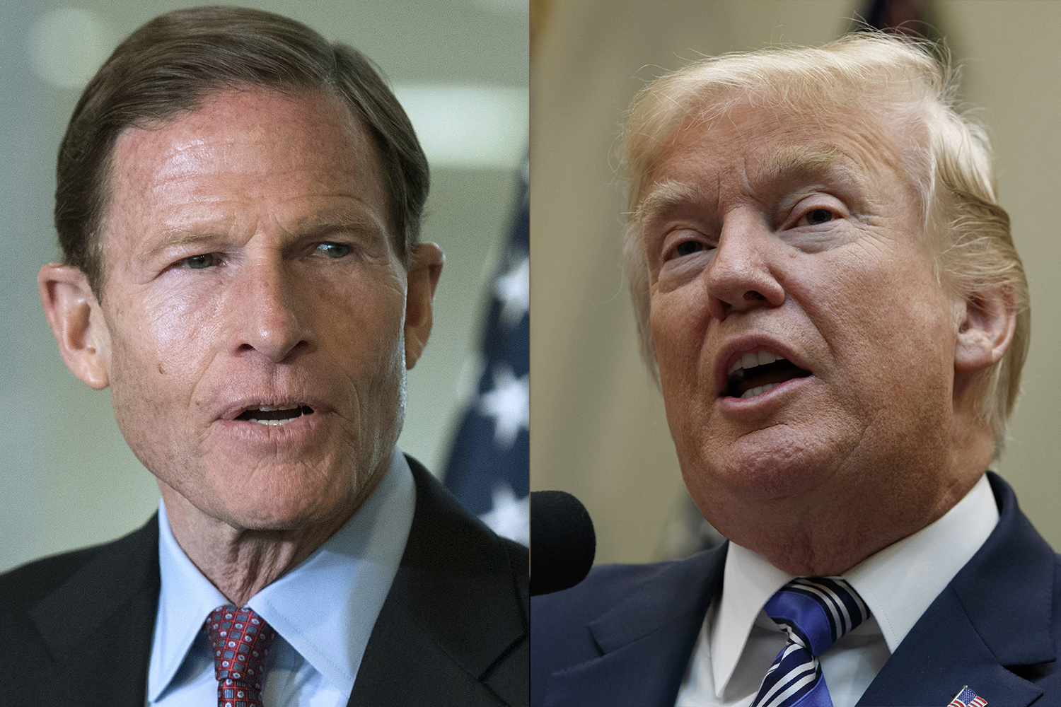 Trump roasts Blumenthal from Vietnam: ‘He was never even there’