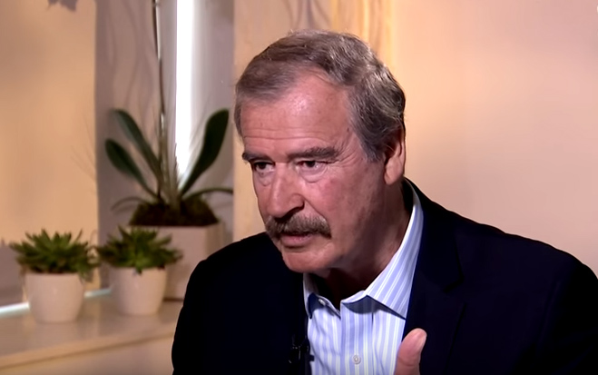 Former Mexican President Vincente Fox said America needs a leader 