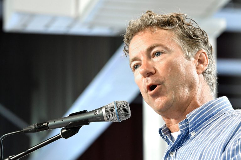 There are hundreds of comments on the poll, in both Arabic and English, criticizing Sen. Paul. (AP Photo/Timothy D. Easley)