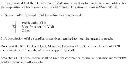High Cost of VIP Travel: Biden’s $665,545 Hotel Bill in Moscow, Obama’s $450,000 Warsaw Tab
