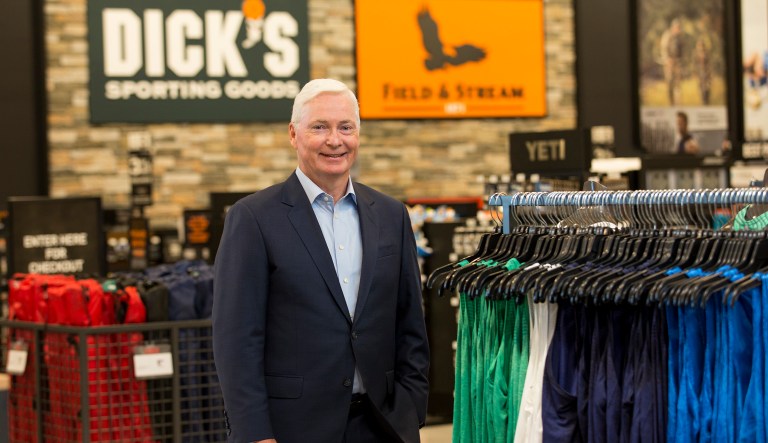 Dick's Sporting Goods CEO Edward Stack said the company's actions were in direct response to the mass shooting and students calling for stricter gun control laws. (Photo by Scott Dalton/Invision for Dick's Sporting Goods/AP Images)