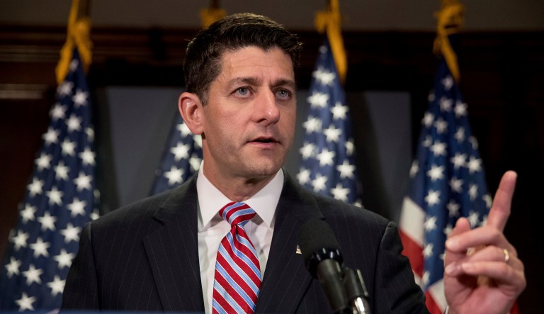 House Speaker Paul Ryan deflected questions about how he would react to President Trump firing Attorney General Jeff Sessions. (AP Photo/Andrew Harnik)