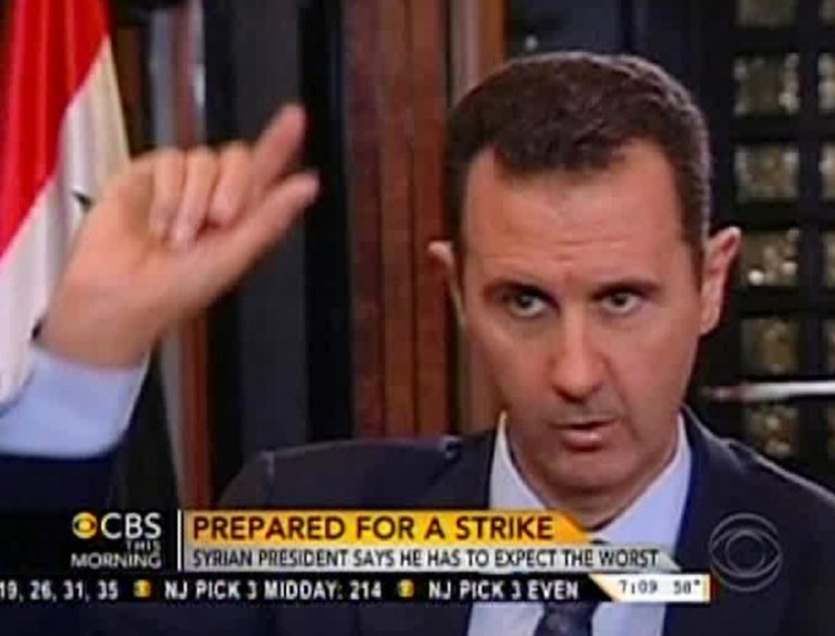   In this frame grab from video taken Sunday, Sept. 8, 2013, and provided by 