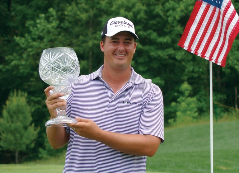 Kevin Dunleavy/Examiner
Michael Putnam won the Mid-Atlantic Championship on Sunday, ending with 2-under-par 68.
