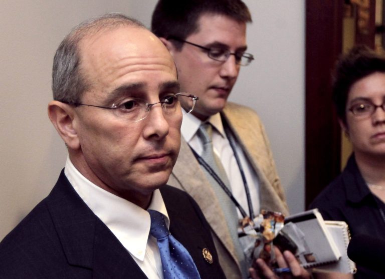   FILE - In this July 21, 2011 file photo House Ways and Means Oversight subcommittee Chairman Rep. Charles Boustany, R-La., speaks on Capitol Hill in Washington. U.S. Rep. Charles Boustany will return to Congress for a fifth term after handily defeating his fellow Republican congressman, Jeff Landry, in a runoff election, Saturday, Dec. 8, 2012. (AP Photo/J. Scott Applewhite, File)  