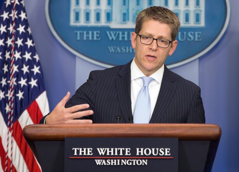 White House spokesman Jay Carney faced repeated, contentious questions Tuesday on whether reports of people receiving insurance plan cancellation notices undermined President Obama's repeated promises to the contrary. (AP Photo)