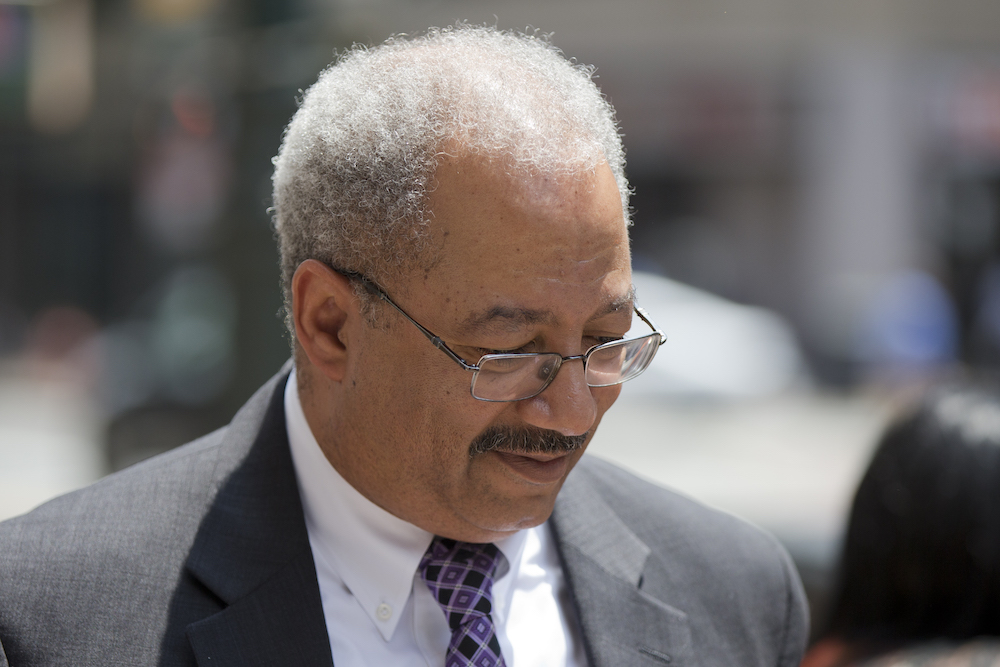 Dem guilty of corruption charges will leave in October