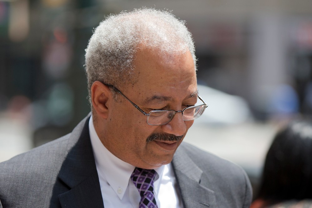 Dem guilty of corruption charges will leave in October
