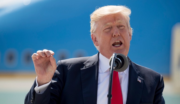 President Trump said Friday it was 
