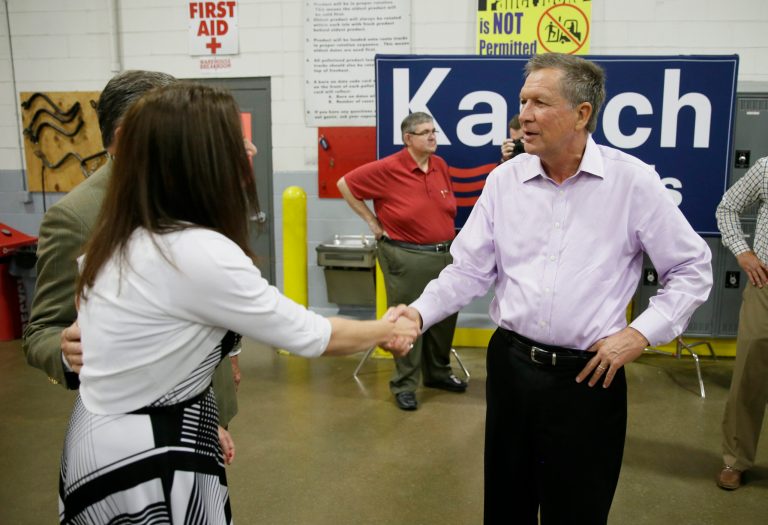 John Kasich has focused much of his early efforts on New Hampshire and began running ads in the state before his formal campaign had gotten off the ground. (AP Photo)Â 