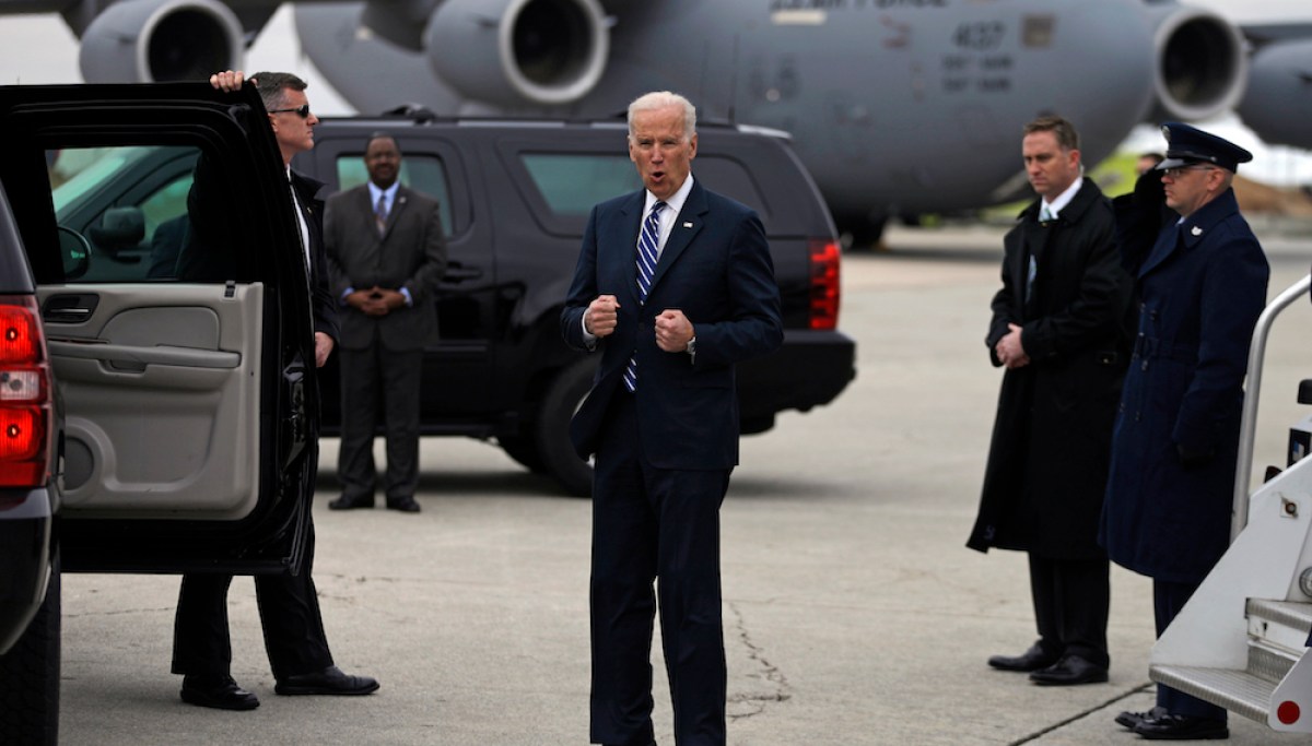 Where the hell is President Biden?