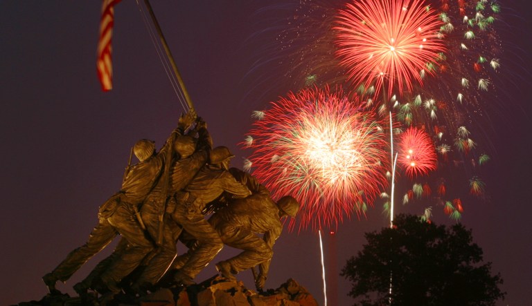 For our veterans, fireworks can resemble the sounds of war. (AP Photo/Kamenko Pajic)