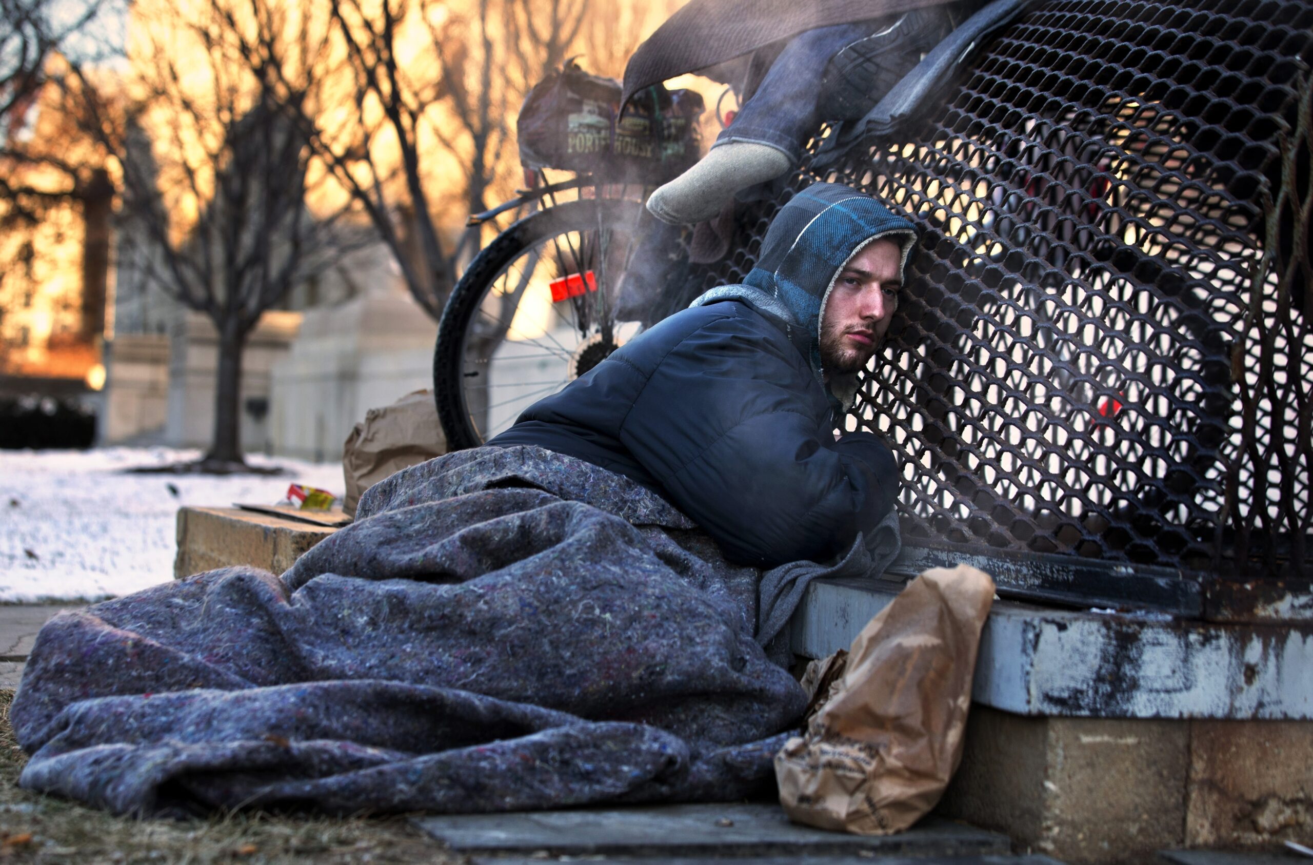 Man reunited with family after AP photo published