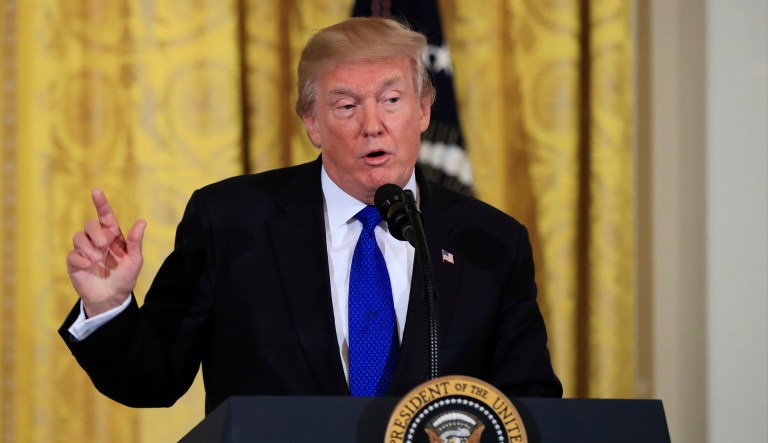 In his first State of the Union address, President Trump said his administration's agenda of 