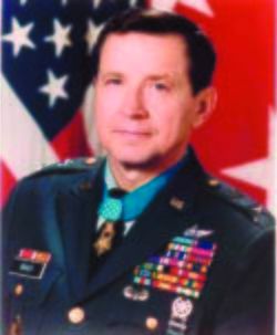 Medal of Honor recipient retired Gen. Patrick Brady.