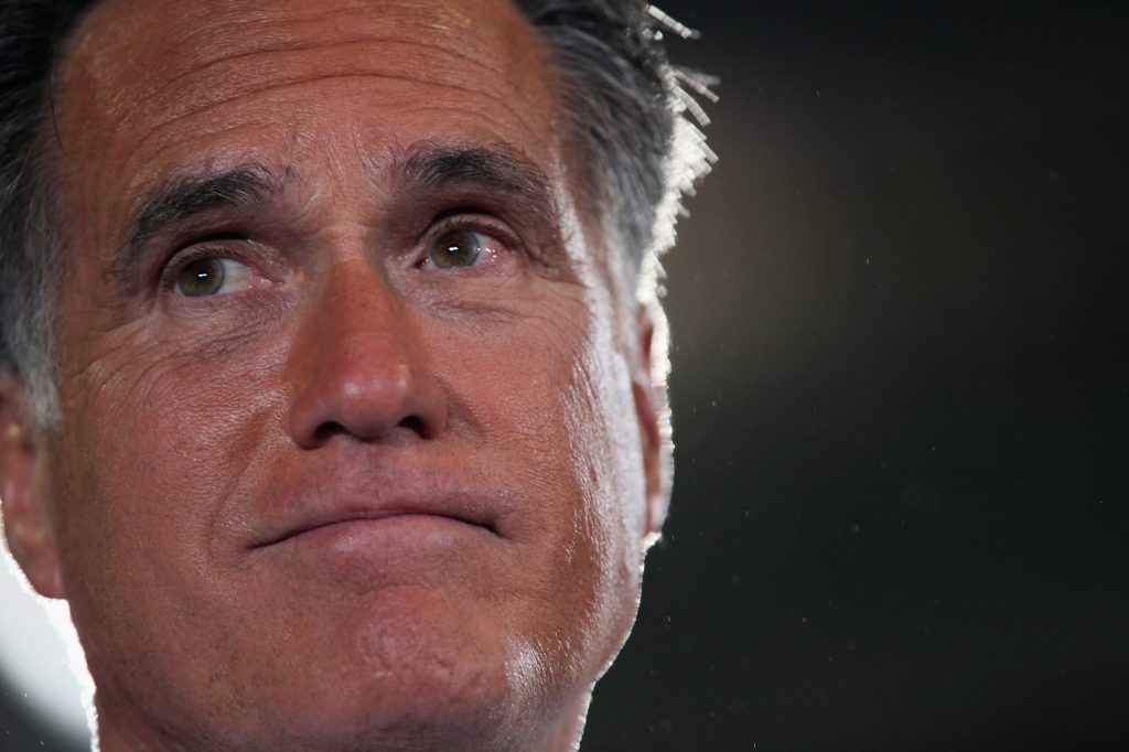 Romney’s drop weakens GOP effort to take Senate